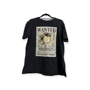 EUC Unisex One Piece T-Shirt Black/White Size L